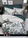 Постельное белье First Choice 3D Satin 200×220 Palm Garden Oil Green 0310 фото 1