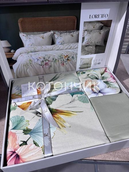 Постільна білизна First Choice 3D Satin 200&times;220 Loretto 2875 фото КОТОНЧИК
