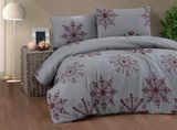 Постельное белье фланель Cotton Colection Yil Red, 200x220 0561 фото КОТОНЧИК