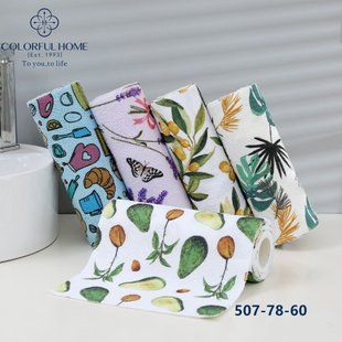 20 шт набір кухонних серветок з мікрофібри 25*25 см відривні 507-78 2891 фото КОТОНЧИК