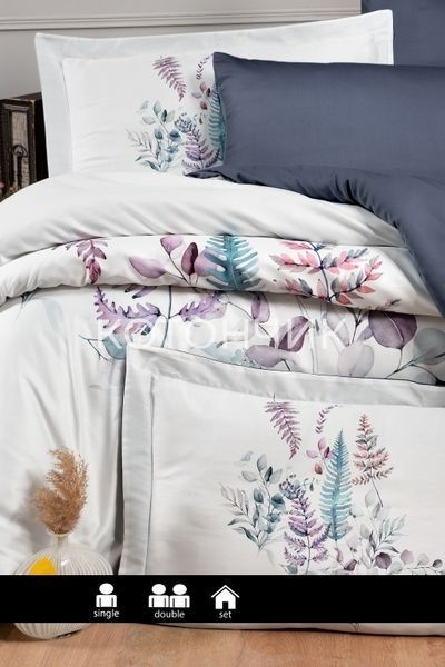 Постільна білизна First Choice 3D Satin 200&times;220 Sarnia Denim 0311 фото КОТОНЧИК