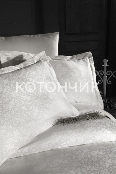 Постільна білизна First Choice Satin Jacquard Lamone Cream 0262 фото КОТОНЧИК