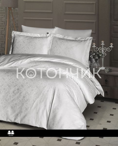 Постільна білизна First Choice Satin Jacquard Lamone Cream 0262 фото КОТОНЧИК