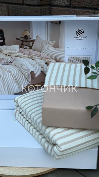 Полуторний комплект з простинею на резинці 23223 3038 фото КОТОНЧИК
