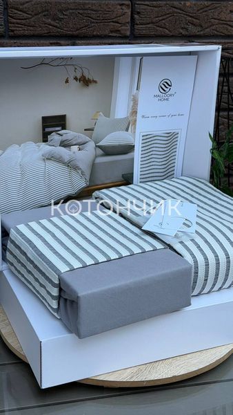 Полуторний комплект з простинею на резинці 23223 3038 фото КОТОНЧИК