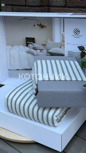 Полуторний комплект з простинею на резинці 23223 3038 фото КОТОНЧИК