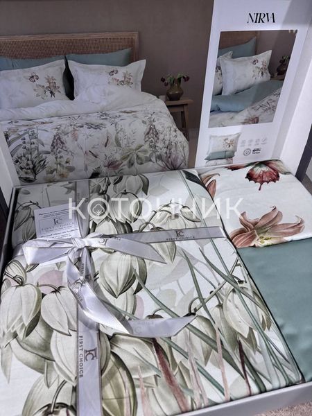 Постельное белье First Choice 3D Satin 200&times;220 Nirva 2876 фото КОТОНЧИК