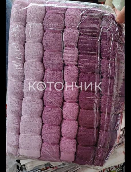 Набор махровых полотенец 6 штук 50х90см 88-904 2347 фото КОТОНЧИК