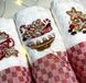 Новогодние кухонные вафельные полотенца 3 штуки Nilteks, 45х65см 1556 фото 3