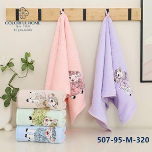 Новорічні рушники 5 штук 35х75 см Colorful Home 507-95 3177 фото КОТОНЧИК
