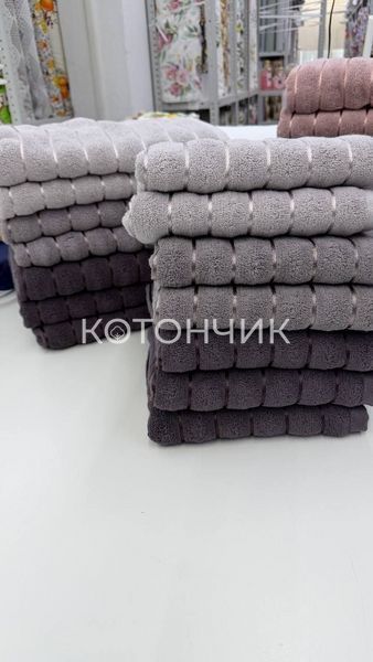 Набір махрових рушників 6 штук 70х140см 88-903 2346 фото КОТОНЧИК