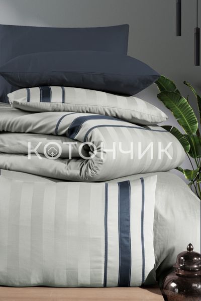 Постільна білизна First Choice Deluxe Satin Artwel Silver 0078 фото КОТОНЧИК