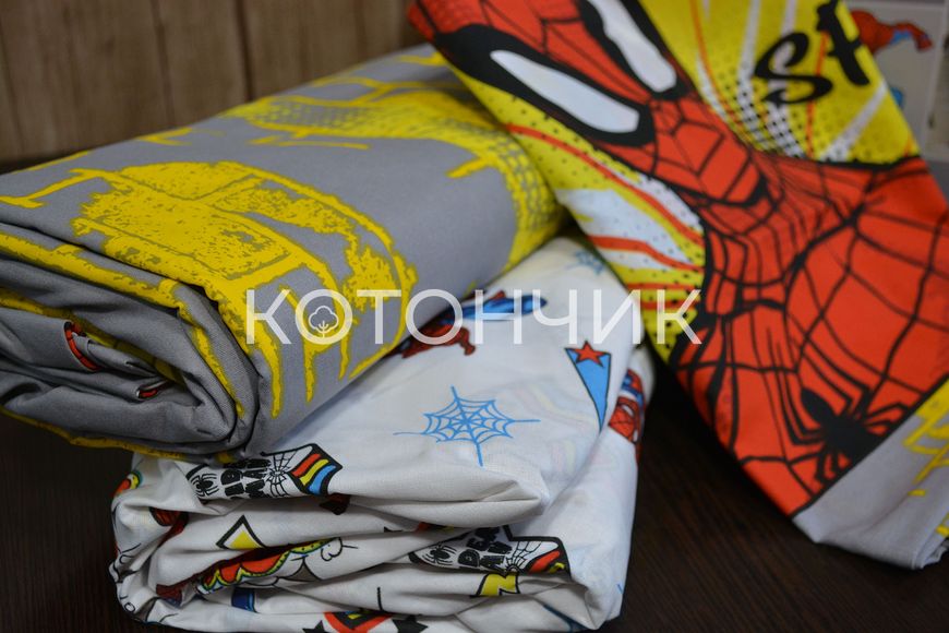 Постельное белье TAC Disney 160×220 см Spiderman Powder 1506 фото КОТОНЧИК