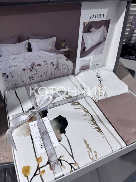 Постельное белье First Choice 3D Satin 200&times;220 Bloomy 2881 фото КОТОНЧИК